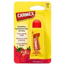 Carmex Strawberry Lip Balm Tube SPF 15 10g