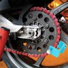 Windance Motorcycle Chain Alignment Tool, Sprocket Chain Maintenance Compatible for