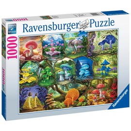 Ravensburger Beautiful Mushrooms 1000 Piece Jigsaw Puzzle for Adults - 17312 - Every Piece is Unique, Softclick Technology Means Pieces Fit Together Perfectly