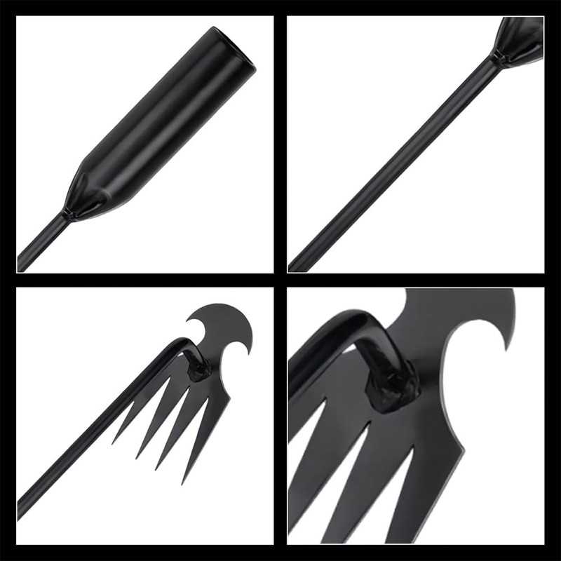 CENPEK 1 Pcs Weeding Tools, 4 Teeth Operated Weeding Tools,