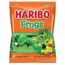 Haribo Gummy Frogs, 5 Oz