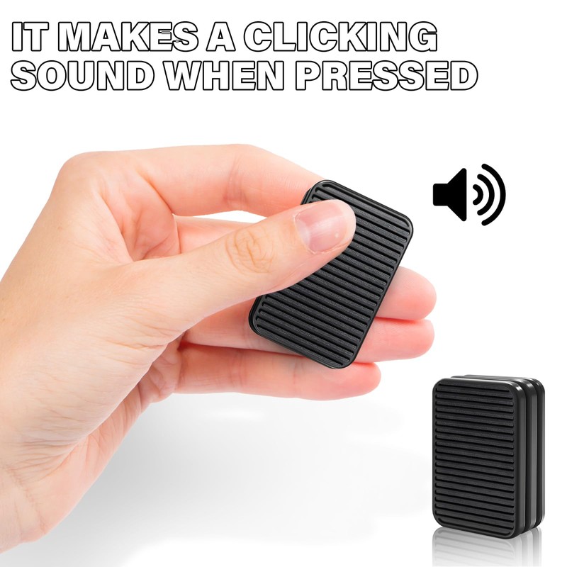 TEAONE Plastic Fidget Slider, 1 PCS Magnetic Push Cards for