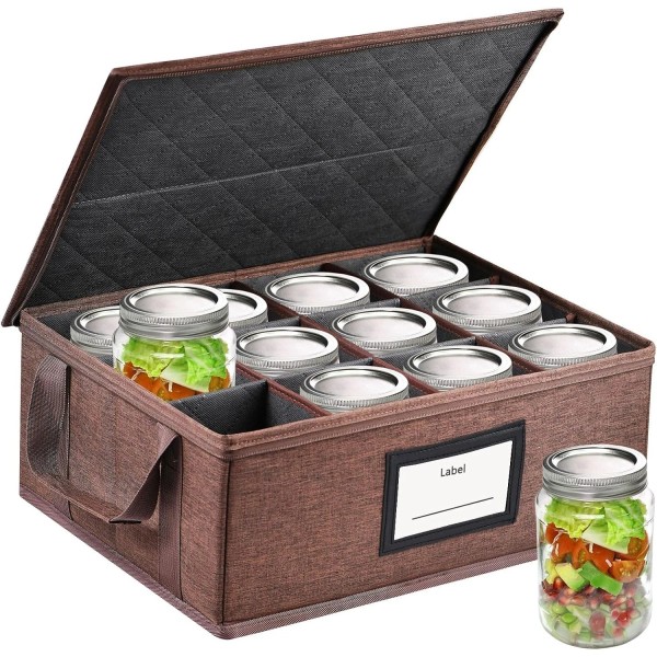 Unbranded 32 oz Mason Jar Storage Containers - Sturdy Canning