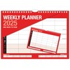 2025 5 Person Wall Calendar Week to View Planner -
