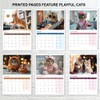 Funny Cat Calendar 2025 A4 Wall Calendar 2025 12 Month