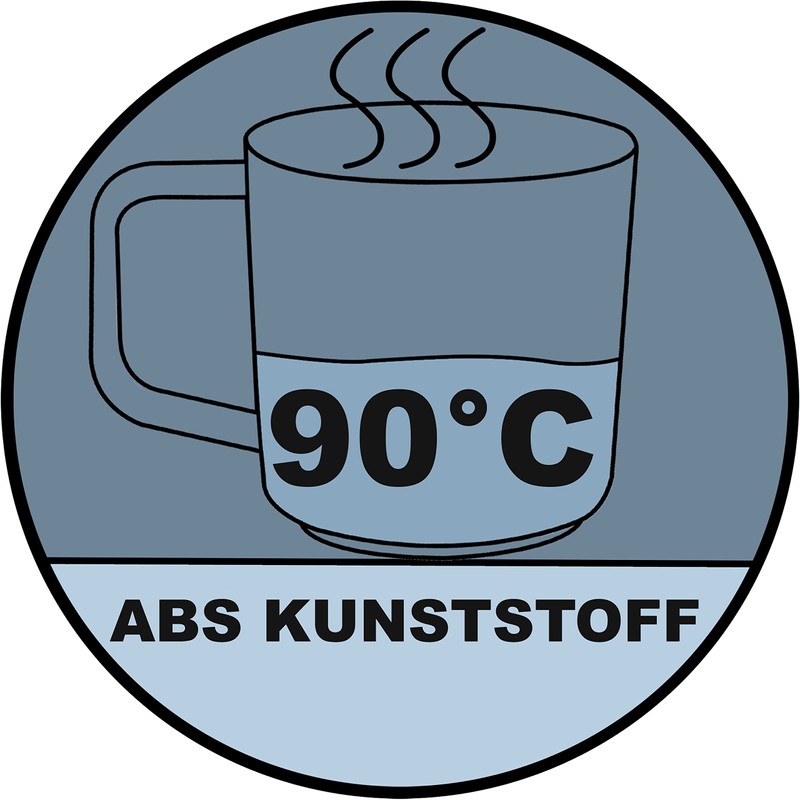 Cup Set Made of ABS Plastic Non-Slip 4 Cups of
