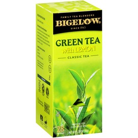Bigelow Green Tea with Lemon Tea Bags 28-Count Box (Pack of 3) Green Tea Bags with Lemon Peel and Natural Flavors Rich in Antioxidants