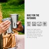 Black+Blum Picnic Cup Set of 4 - Stainless Steel Cups