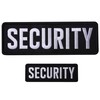 Security Embroidered Patches Hook and Loop, Durable Fabric Security Patch