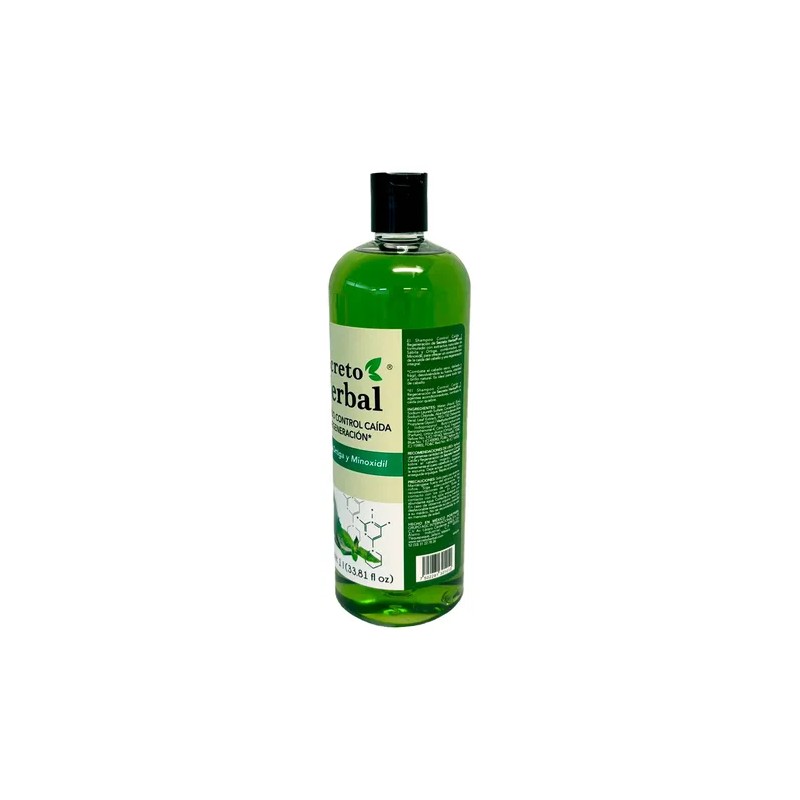 Shampoo Secreto Herbal Sábila Orgánica Crecimiento 1l