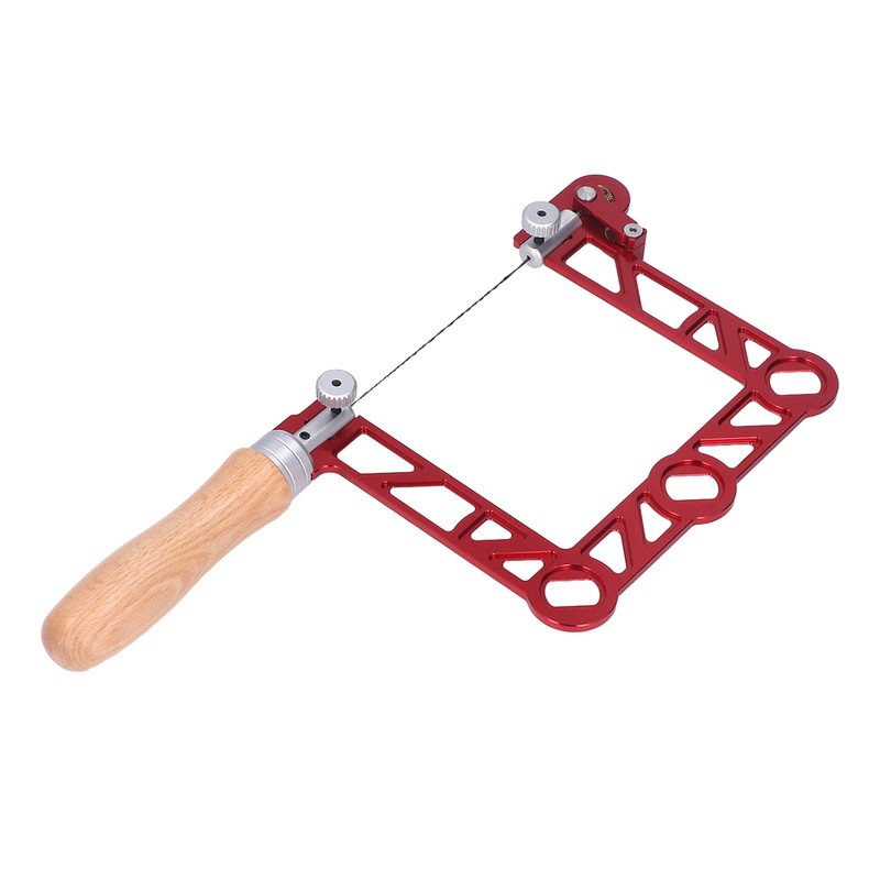 Mini Woodworking Hand Saw U Shape Wooden Handle Coping Saw