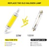 78mm 10W R7S LED COB Light Bulb 100W Equivalent T3