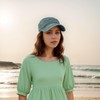 RUNQIU Military Design Solid Work Cap Retro Denim Military Cap