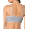 Fruit of the Loom Women's SPAG Sports Bra, White/Heather Gray/Black,