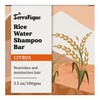 TERRAFIQUE Rice Water Shampoo Bar - Citrus Scent - Rice
