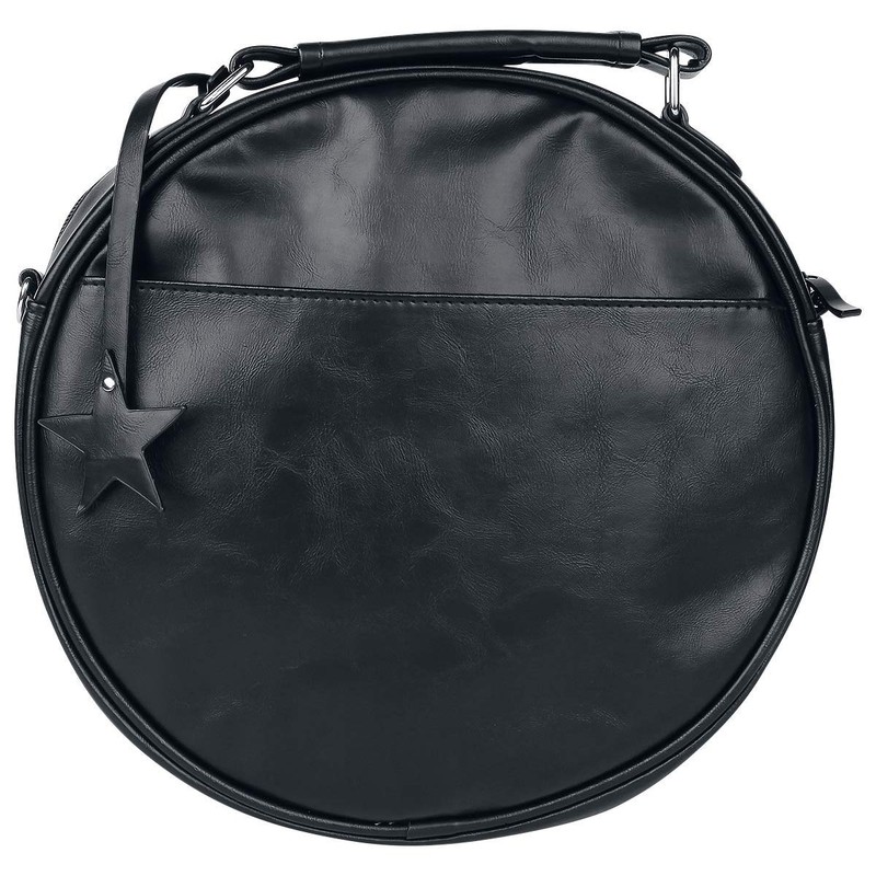 Banned Big Pentagram Handbag Black