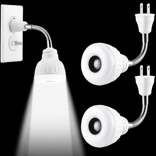 3 Piece Plug in Motion Sensor Light Indoor 5W PIR