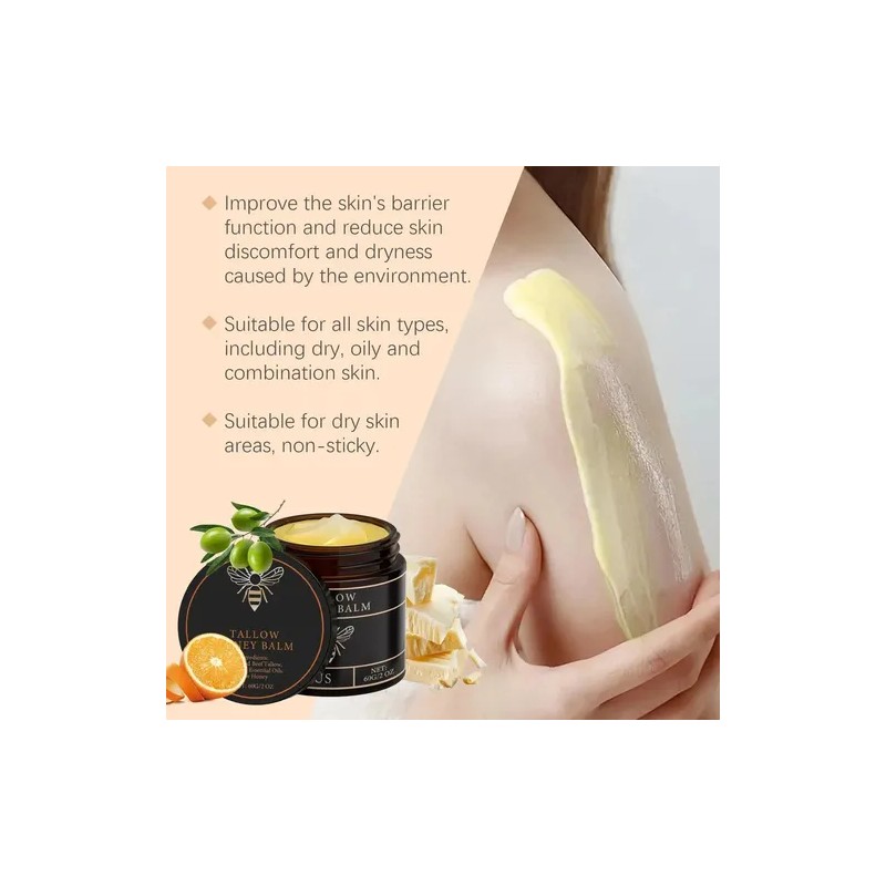 Bálsamo Facial Y Corporal Con Sebo Y Miel D