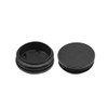 sourcing map Plastic Plug End Caps 50mm Round Furniture Table