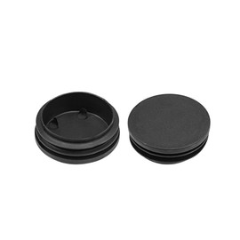 sourcing map Plastic Plug End Caps 50mm Round Furniture Table Chair Legs 4Pcs