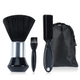 3 PCS Barber Neck Duster Brush Hair Cutting Cleaning Hairbrush Styling Tool Soft Barber Trimmer Clipper Cleaner Brush Duster Nylon Brush for Cleaning Hair Around Neckline Ears Beard