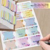 SURDOCA 180 Bible Tabs (2 Sets), Includes Catholic Tabs, Gold