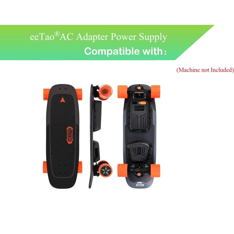 eeTao 42V 1.5A AC/DC Adapter Charger Compatible with Meepo Mini