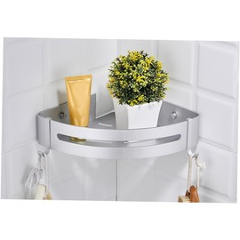 BUGUUYO Bathroom Shelf Corner Shelf Bathroom Corner Rack Bathroom Wall Organizer