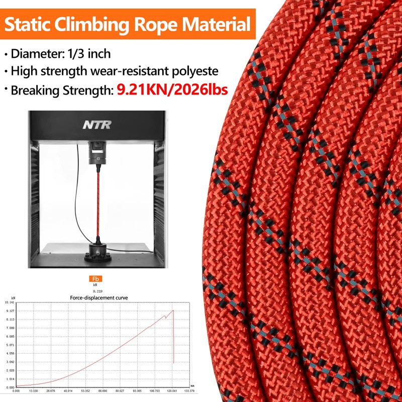 NTR Long Leash for Dogs, 100FT Check Cord with Swivel