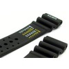 ND Limits High-Grade Polyurethane SCUBA Divers Watch Strap 20mm Black