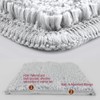 youshangjia Wet Mopping pad24.6inch5.03inch para mopa lavable Refill seco y