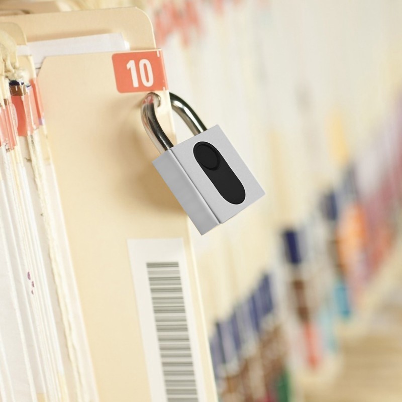 Smart Fingerprint Padlock Keyless Door Lock Waterproof Rechargeable Home Safety