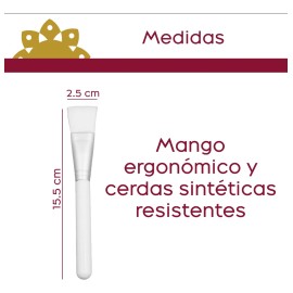 Brocha Facial Para Mascarillas Kit 5 Pzas. Envío Gratis