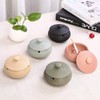 Lependor Ceramic Ashtray with Lid,Windproof,Ash Holder for Smokers,Desktop Smoking Ash