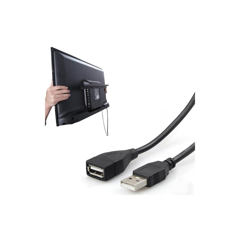 Roku USB Power Extender Cable - Smart TV Wall Mount