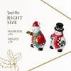 Spode Christmas Tree Snowman Salt and Pepper Shaker Set (2-Piece)-
