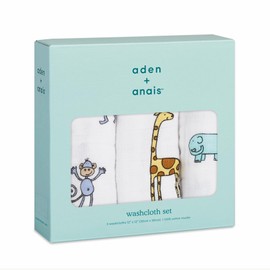 Aden + Anais Washcloth Set, Set of 3