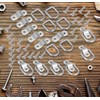 D Rings Tie Down Anchors, Heavy Duty 1/4” Trailer Tie