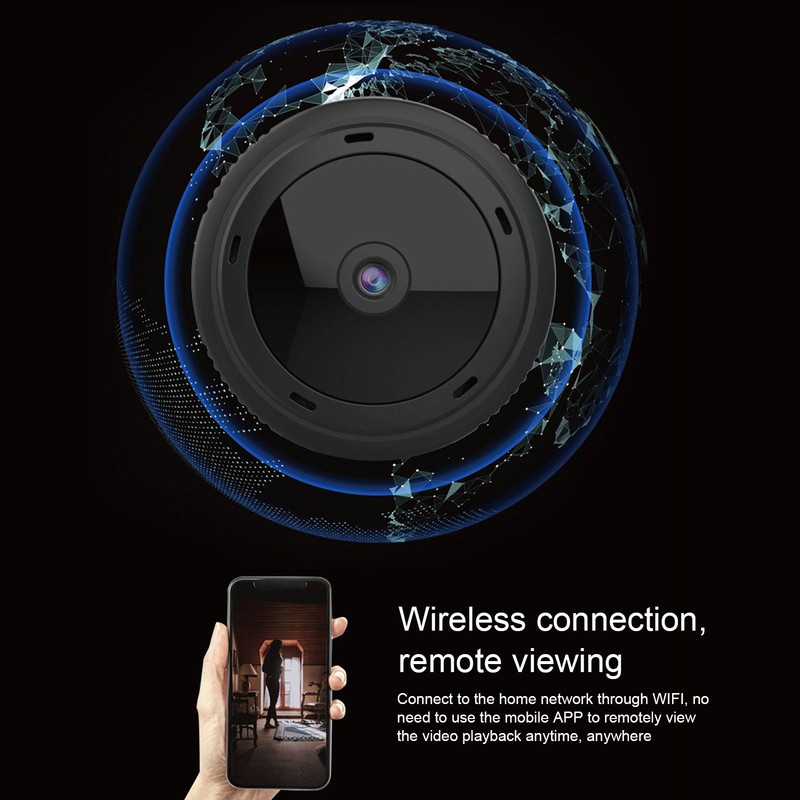W10 Mini Security Camera Wifi Interconnected Phone Remote Motion Detection
