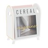 Khen Acrylic Magazine Holder with Gold Trim - 12.40" x
