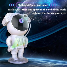Star Projector,Galaxy Night Light,Astronaut Starry Nebula Ceiling  with Timer and Remote, Gift for Kids Adults for Bedroom, Birthdays,Christmas, Valentine's Day Portable WiFi