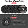 WelderElite 6-Pack 4" × 5/8" Paint Stripper Discs for Angle