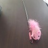 Varita Con Ratón De Juguete Para Gato Interactiva Cascabel