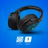 Vorago HPB-401-LED Audifonos Inalambricos con Luz Led Rainbow Diadema Bluetooth