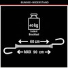 MasterLock 3020E Twin Wire Bungee Cord - Red