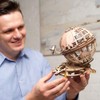UGEARS Globe - Wooden Educational Puzzle Idea Self Assembling Mechanical