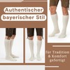 German Wear, short costume socks, braid pattern, socks, 44 cm