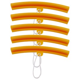 harukita Rim Protector Rim Edge Protector Rim Cover Tire Removal Edge Tire Protector Tire Replacement Rim Protector Protective Cover Rim Length 20cm Orange