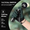 LED Flashlights High Lumens 4 Pack, Powerful Tactical Flashlight With