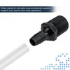 sourcing map Plastic Pipe Fitting 3/8 Inch Barb External Diameter